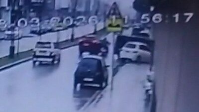 Bursa’da bir anlık dalgınlık kaza getirdi