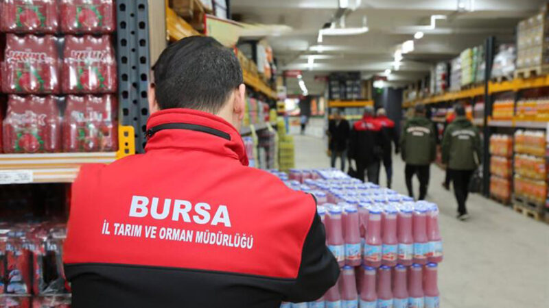 Bursa’da gıdada taviz yok! 9,7 milyon lira ceza