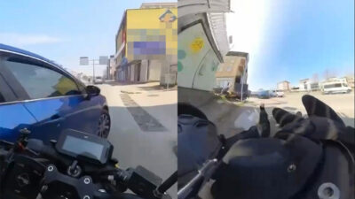 Bursa’da otomobille motosiklet çarpıştı