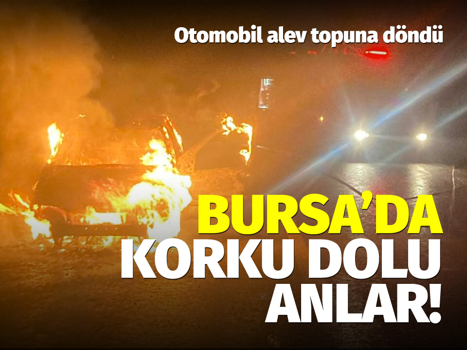 Burunca’nın İnegöl ilçesinde seyir halindeyken