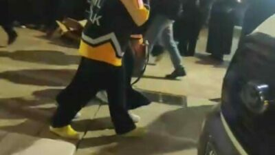 Bursa Ulu Camii’nde korku dolu anlar