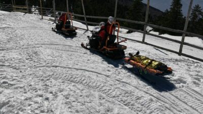 Bursa’nın zirvesinde hayat kurtaran prova!