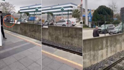 Görüntüler Bursa’dan… Faciaya davetiye çıkardı