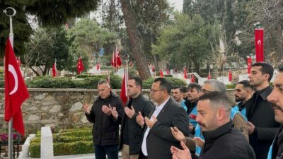 Bursa’da bayram öncesinde şehitler unutulmadı