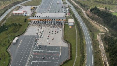 Bursa’da bayram trafiğine helikopterli denetim