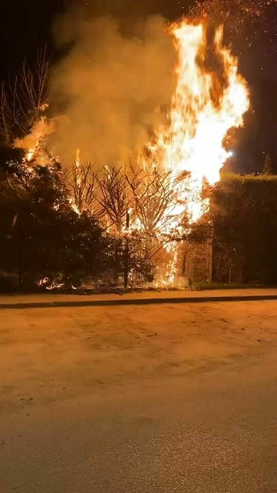 Bursa’da bir yangın alarmı daha