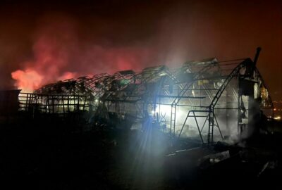 Bursa’da çiftlik yangını! Çok sayıda kanatlı hayvan telef oldu