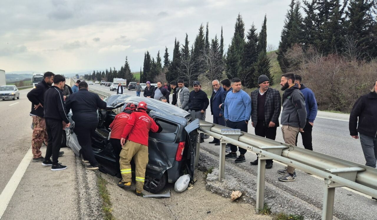 Bursa’da korkunç kaza! Yaralılar var