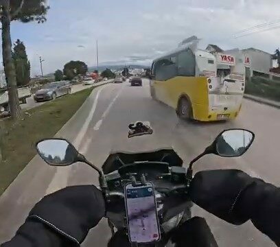 Bursa’da facianın eşiğinden döndü