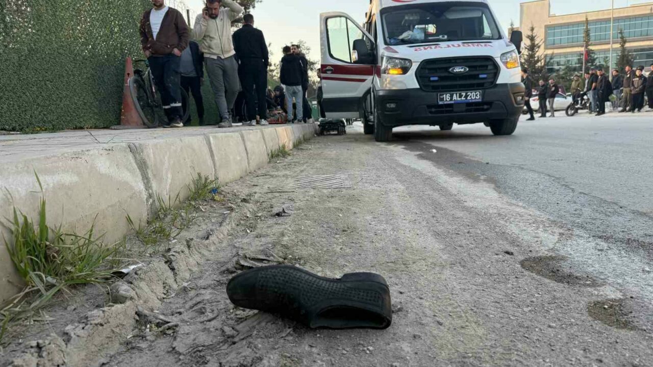 Bursa’da iftar öncesi feci kaza