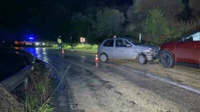 Bursa’da yağış kaza getirdi! Ölümden döndüler