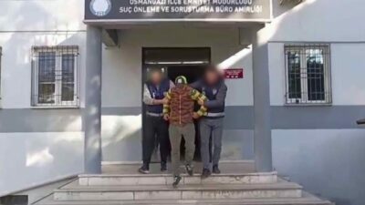 Bursa’da kesinleşmiş hapis cezası bulunan 2 şahıs yakalandı