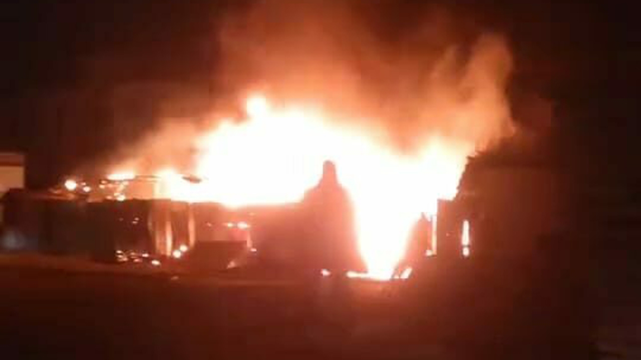 Bursa’da çiftlikte yangın