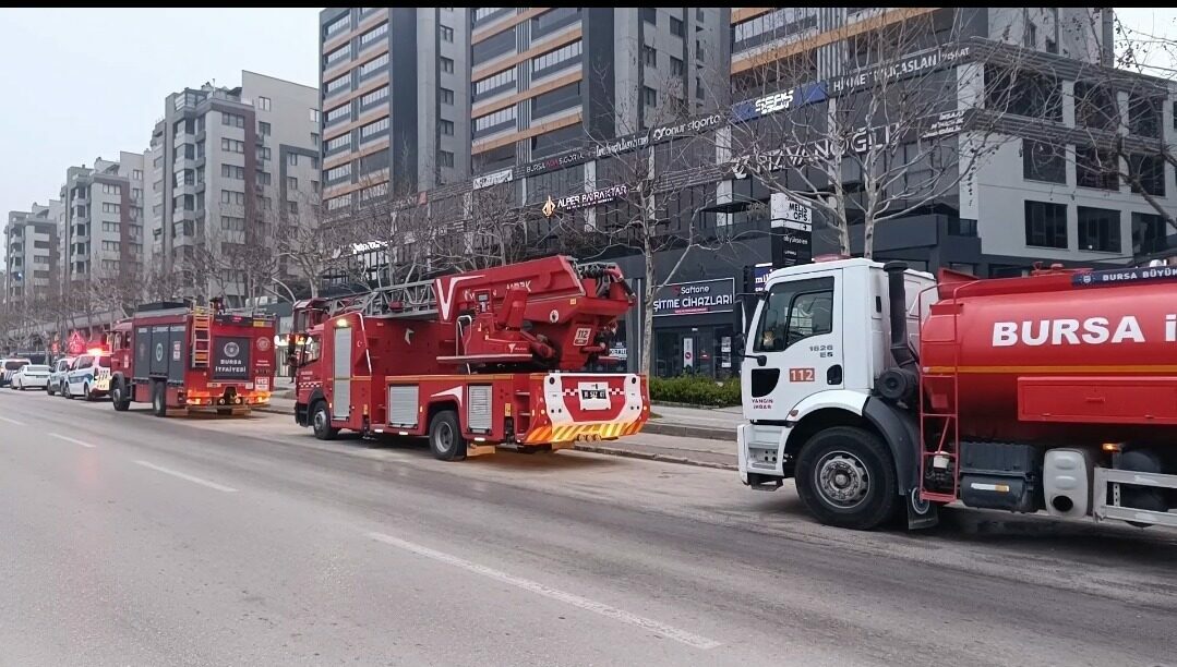 Bursa’da kundaklama! O anlar kamerada