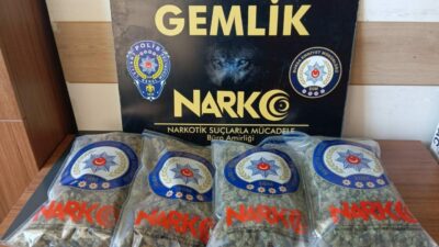 Bursa’da uyuşturucu operasyonu: 3 zanlı tutuklandı