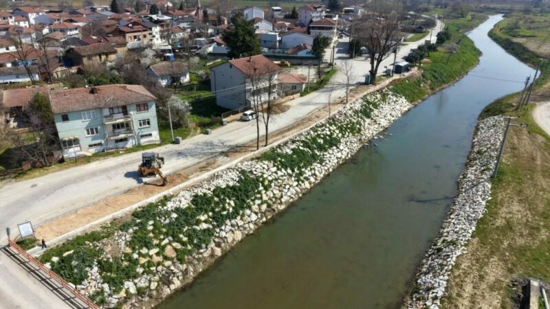 Bursa’ya yeni çekim merkezi İnegöl Belediyesi, Kulaca Mahallesi’nde Koca Çayı çevresinde başlattığı peyzaj düzenleme