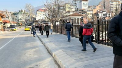 Bursa’da mermerleri krize çıkaran tarihi köprü yenilenince böyle oldu!