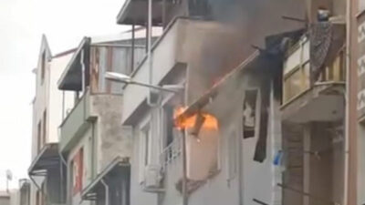 Bursa’da çatı yangını paniği