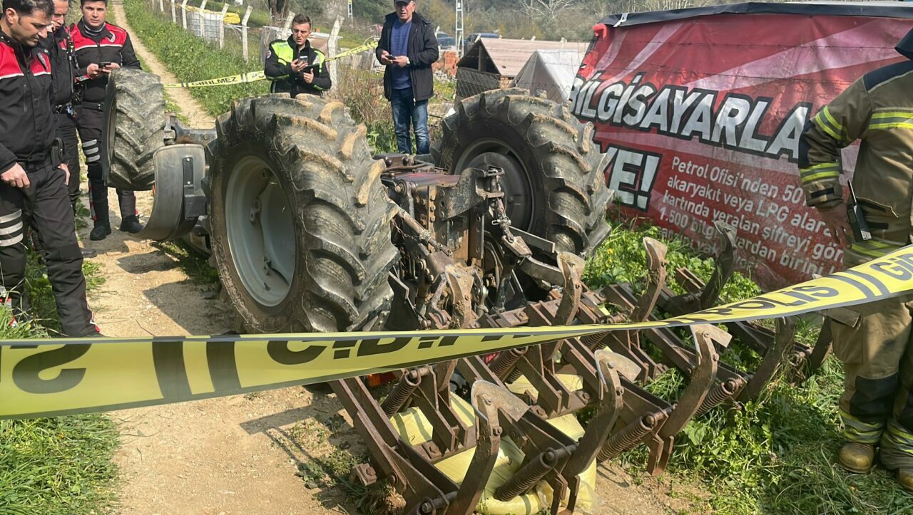 Bursa’da traktör devrildi: 1 ölü