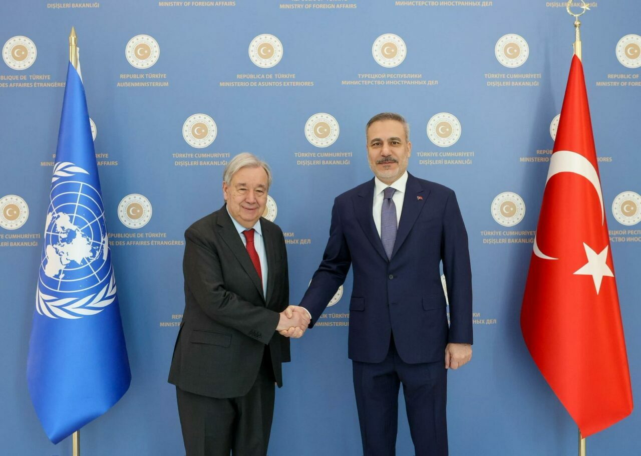 Bakan Fidan, Guterres ile görüştü