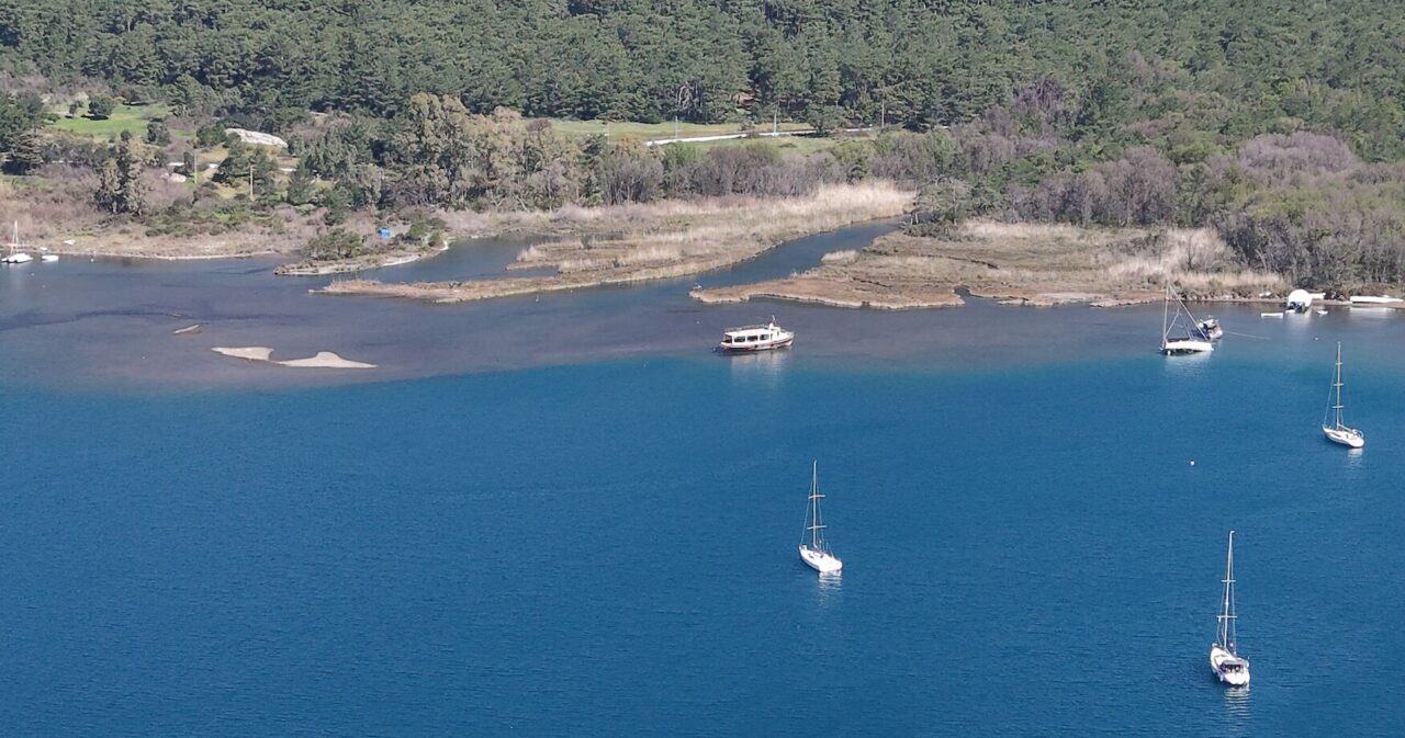 Marmaris’te korkutan görüntü