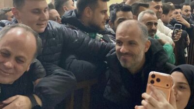 Binlerce Bursasporlu Yenişehir’e akın etti! Mustafa Er ve futbolculara sevgi seli…