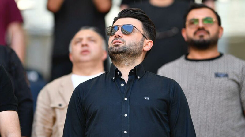 Bursaspor Kulübü Başkanı Enes Çelik, Şanlıurfaspor’un perşembe günü play-off’ta Muğlaspor