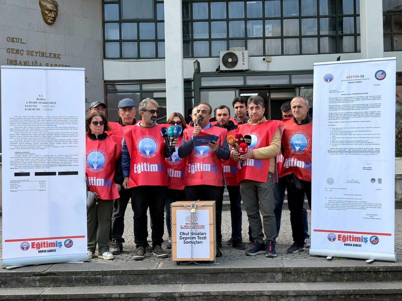 Bursa’da kaç okul depreme dayanıksız? Eğitim-İş’ten Milli Eğitim İl Müdürlüğü’ne 24 Mart’a kadar süre