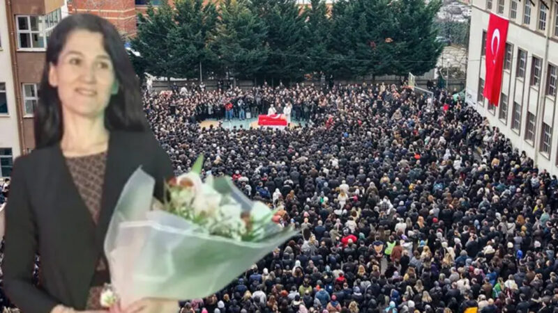 Fatma Nur öğretmene gözyaşlarıyla veda Fatma Nur öğretmene gözyaşlarıyla veda