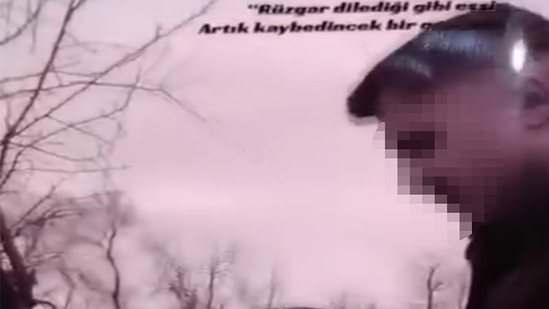 Bursa’da maganda dehşeti kamerada