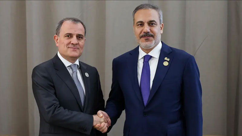 Dışişleri Bakanı Fidan Azerbaycanlı mevkidaşıyla görüştü