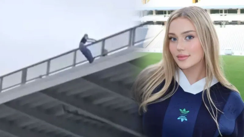 Sosyal medya fenomeni kendini köprüden attı Sosyal medya fenomeni kendini köprüden attı