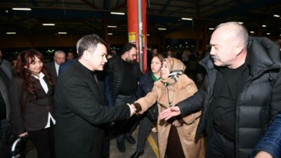 Başkan Erkan Aydın, Hamitler’de vatandaşlarla buluştu