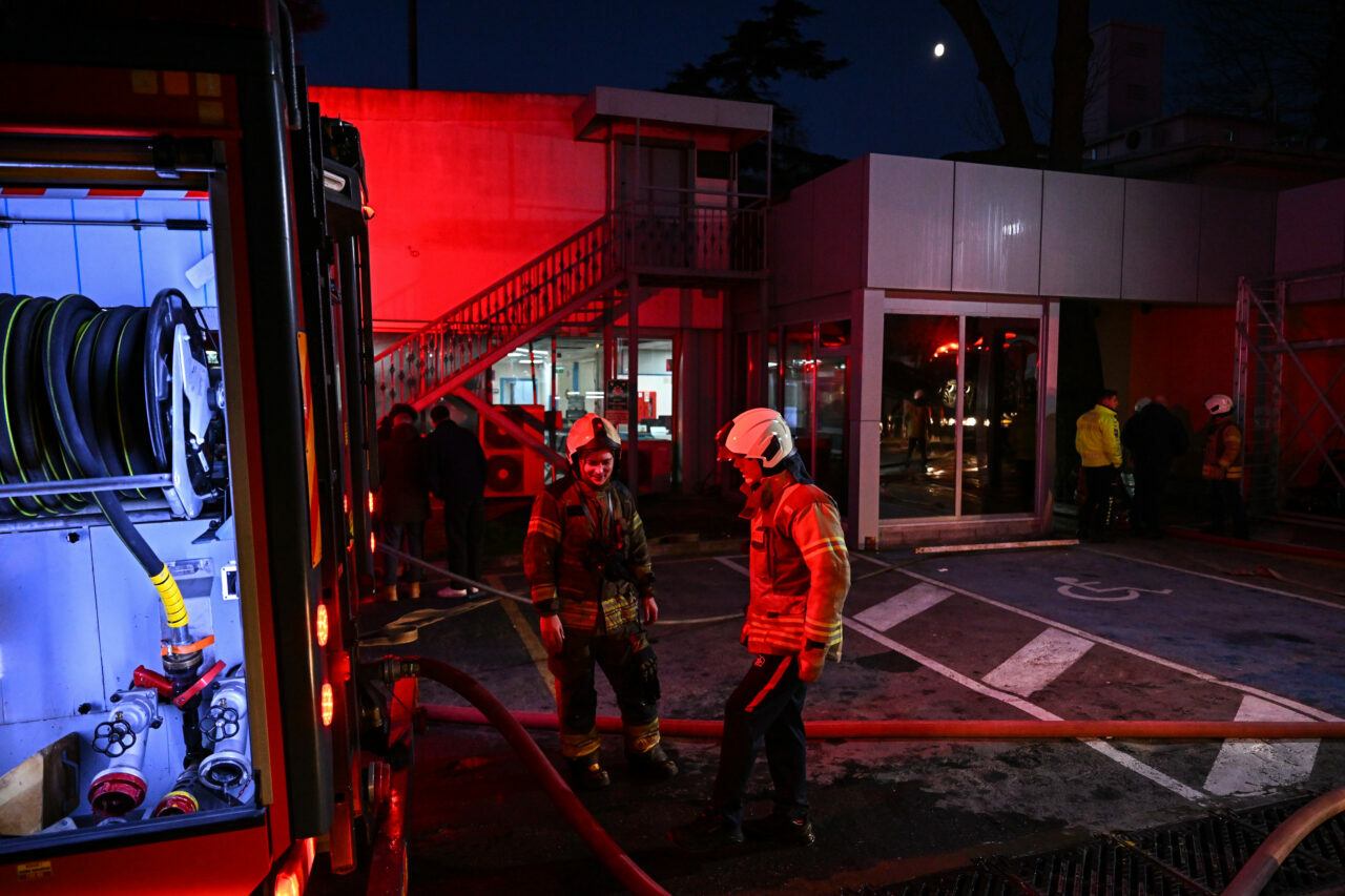 Hastanede korkutan yangın