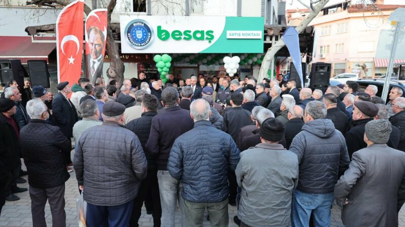 Bursa Büyükşehir Belediyesi'nin önemli iştiraklerinden BESAŞ, yeni satış noktasını Orhaneli'de