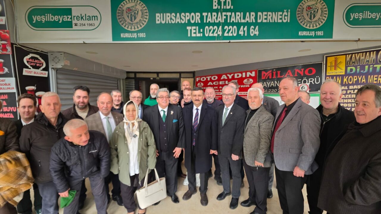 Bursaspor Taraftarlar Derneği’nde Başkan Saruhan güven tazeledi