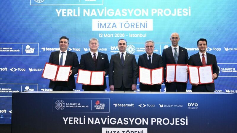 İmzalar atıldı! Yerli navigasyon geliyor