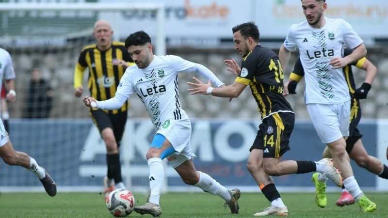 3’üncü Lig 27’nci hafta karşılaşmasında İnegöl Kafkas Spor Kulübü, sahasında