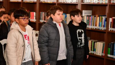 Bursa’da çocuklar İstiklal Marşı’nın ruhunu öğrendi