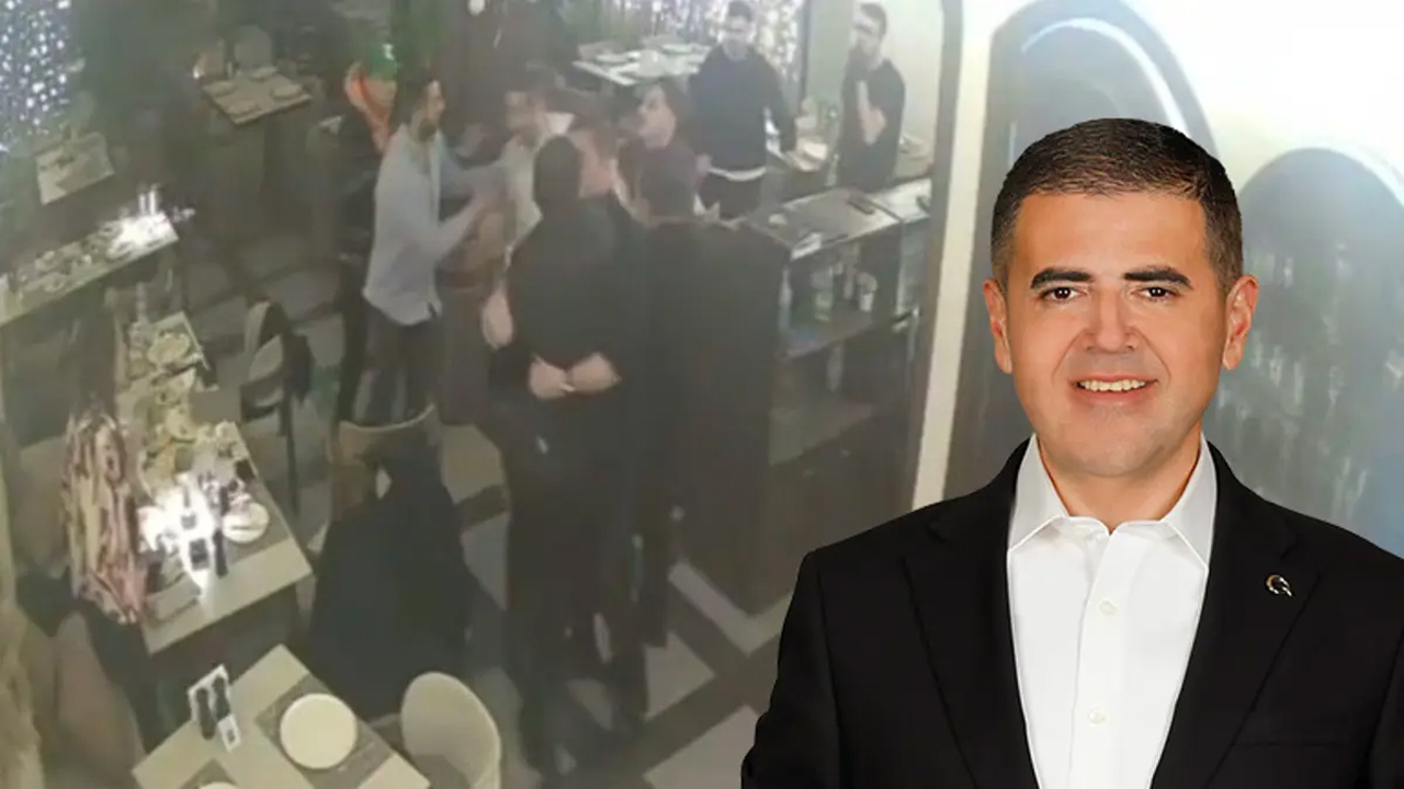 Belediye başkanına restoranda dayak