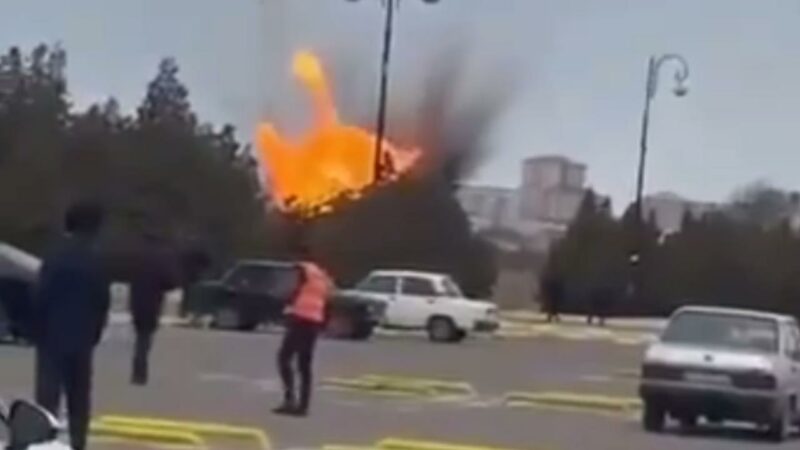 Nahçıvan Havalimanı’na İHA ile saldırı Azerbaycan Dışişleri Bakanlığı, Nahçıvan Özerk Cumhuriyeti'ne İran topraklarından insansız hava