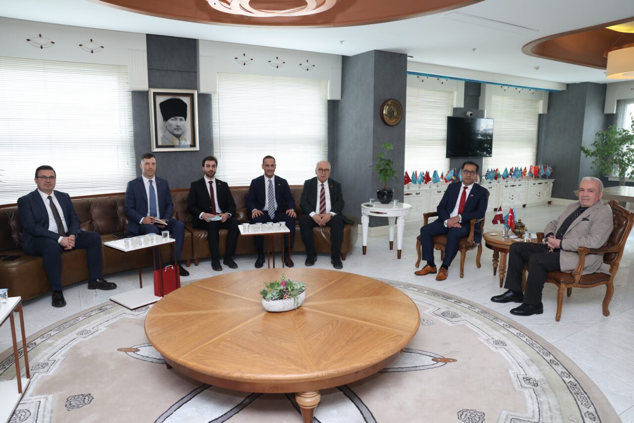 Nilüfer’e Letonya Büyükelçisi’nden ziyaret