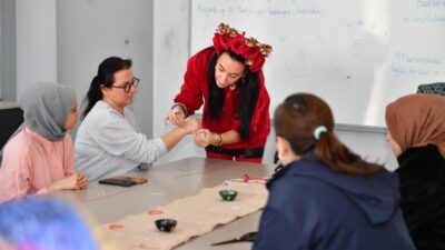 Osmangazi Belediyesi’nden baharı müjdeleyen atölye