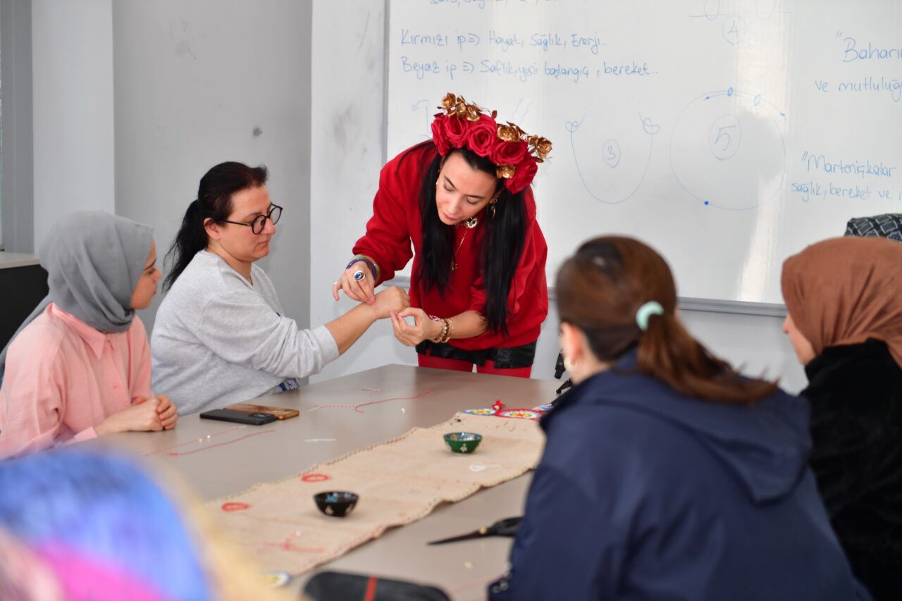 Osmangazi Belediyesi’nden baharı müjdeleyen atölye