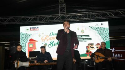 ‘Osmangazi Ramazan Sokağı’ huzur veren ezgilerle taçlandı