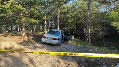 Park halindeki otomobilde sır dolu ölüm!