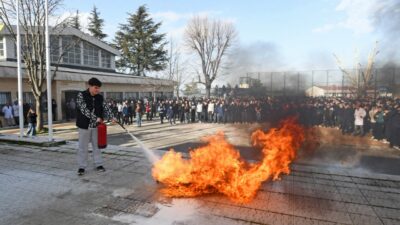 Bursa’da gerçek gibi tatbikat