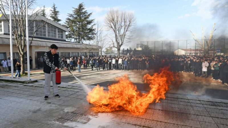 Bursa’da gerçek gibi tatbikat Bursa’da gerçek gibi tatbikat