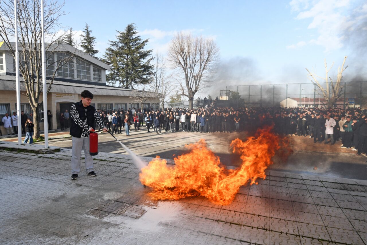 Bursa’da gerçek gibi tatbikat