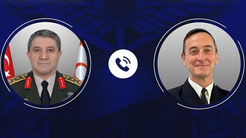 Genelkurmay Başkanı Orgeneral Bayraktaroğlu, Fransız mevkidaşı Orgeneral Mandon ile telefonda